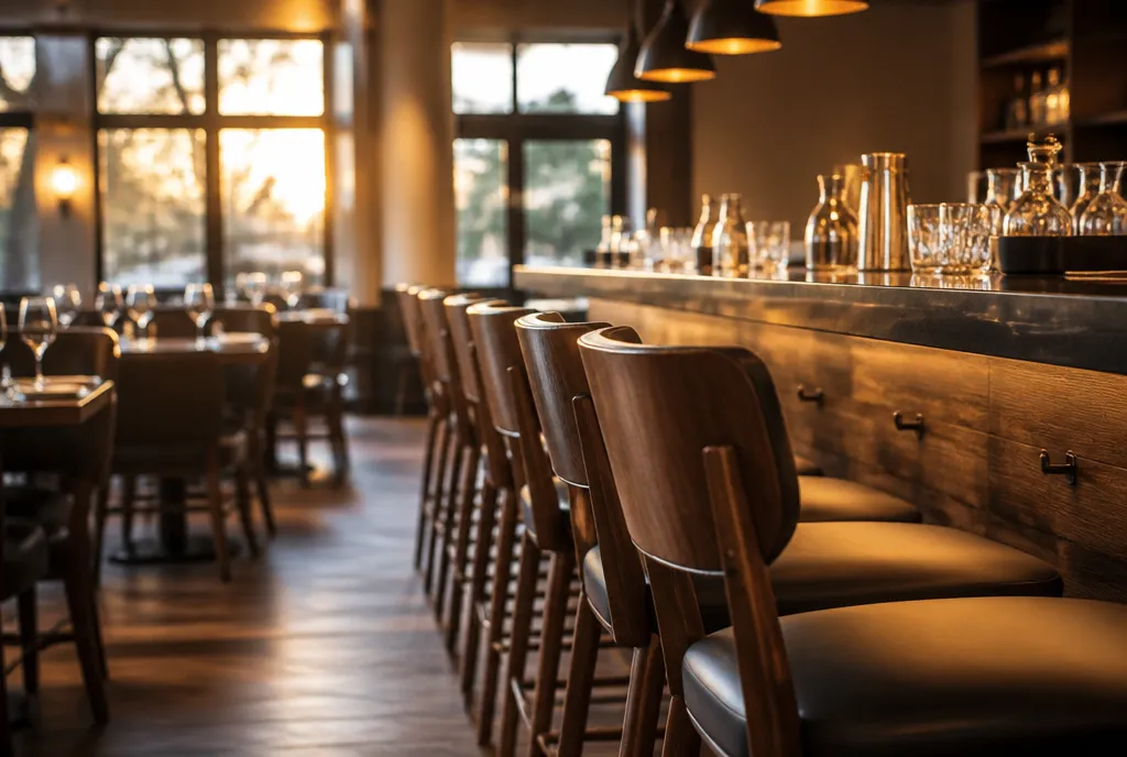 Restaurant bar stools we supply