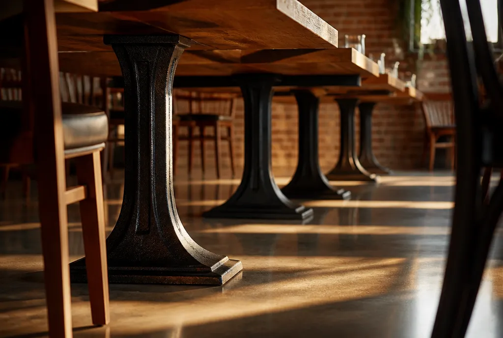 Table bases we supply