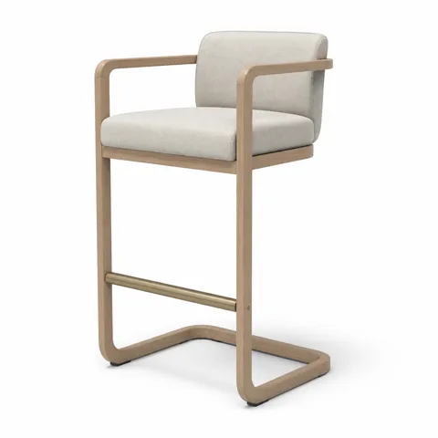 Ivory Spring Barstool
