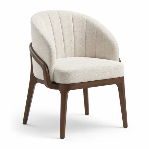Ivory Bloom Dining Chair