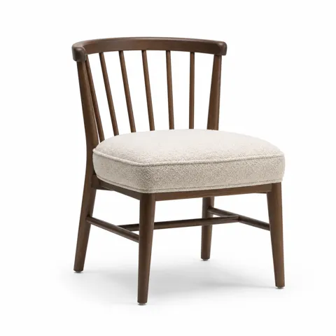 Ivory Hollow Dining Chair