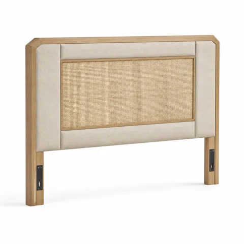 Ivory Weave Headboard
