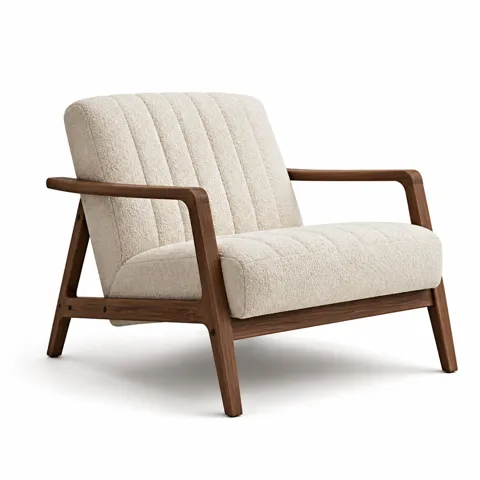 Ivory Shore Lounge Chair