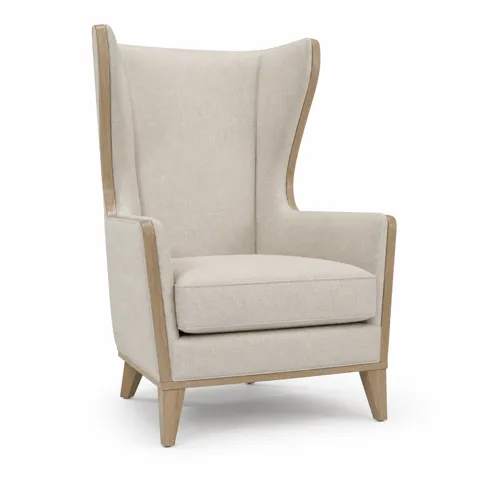 Ivory Wing Lounge Chair