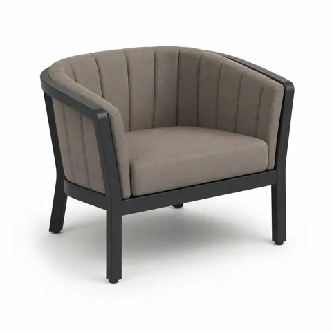 Slate Arc Outdoor Armchair