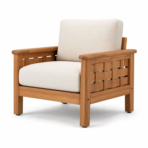 Ivory Wing Outdoor Armchair