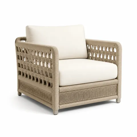 Ivory Harbor Outdoor Armchair