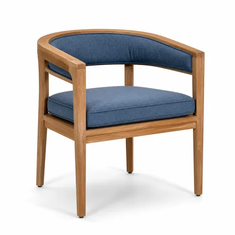 Indigo Crest Outdoor Armchair