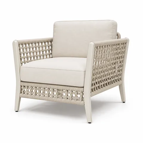 Ivory Bend Outdoor Armchair