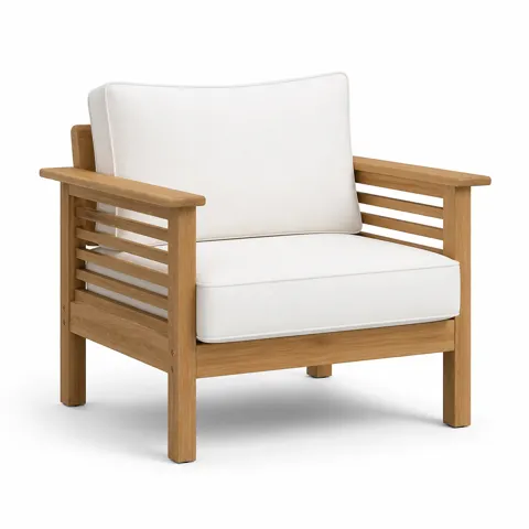 Ivory Canyon Outdoor Armchair