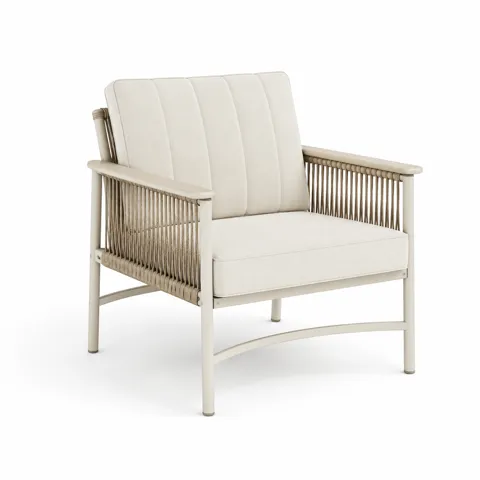 Ivory Haven Outdoor Armchair