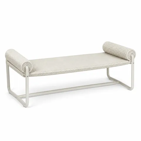 Ivory Crest Outdoor Bench