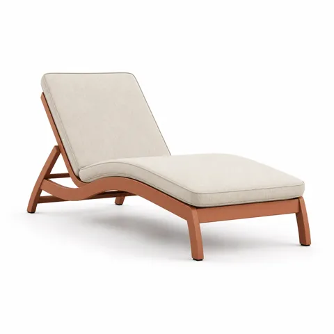 Ember Wave Outdoor Chaise Lounge