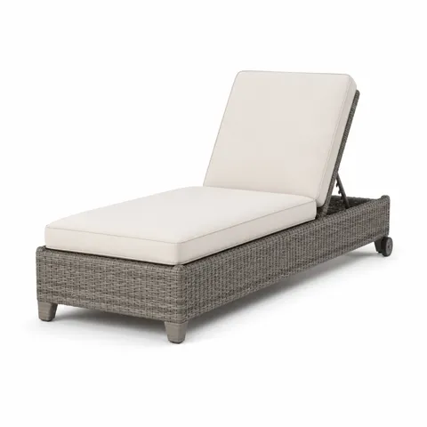 Ivory Wharf Outdoor Chaise Lounge