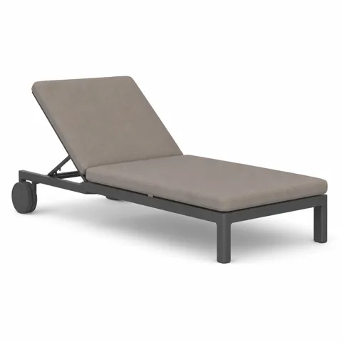 Slate Dune Outdoor Chaise Lounge