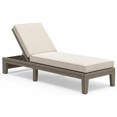 Ivory Wing Outdoor Chaise Lounge
