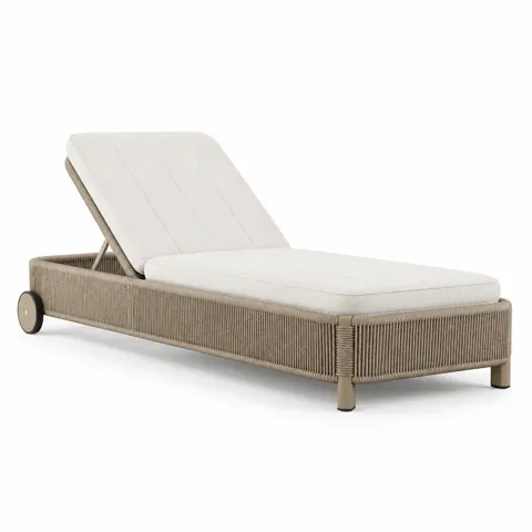 Ivory Bay Outdoor Chaise Lounge
