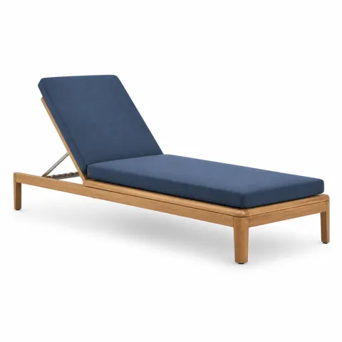 Indigo Field Outdoor Chaise Lounge