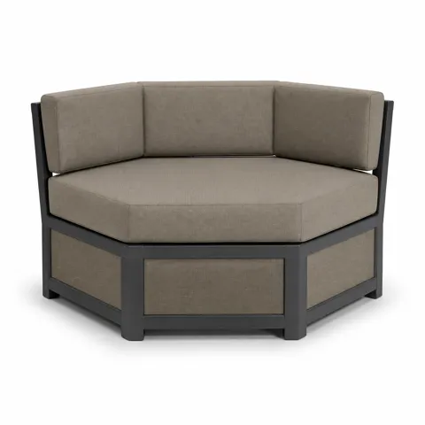 Slate Crest Outdoor Corner Lounge Chair