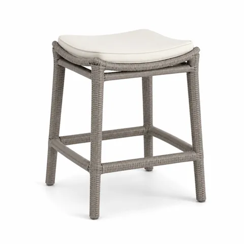 Ivory Wharf Outdoor Counter Stool