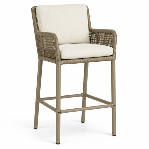 Ivory Wing Outdoor Counter Stool