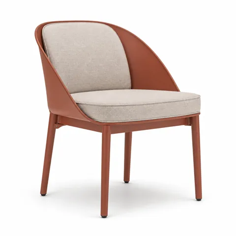 Ember Arc Outdoor Dining Chair