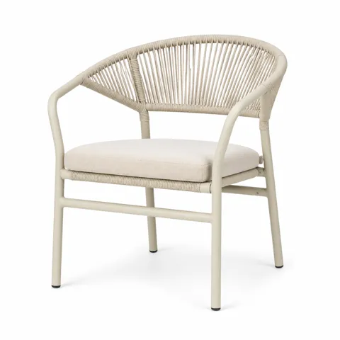 Ivory Crest Outdoor Dining Chair
