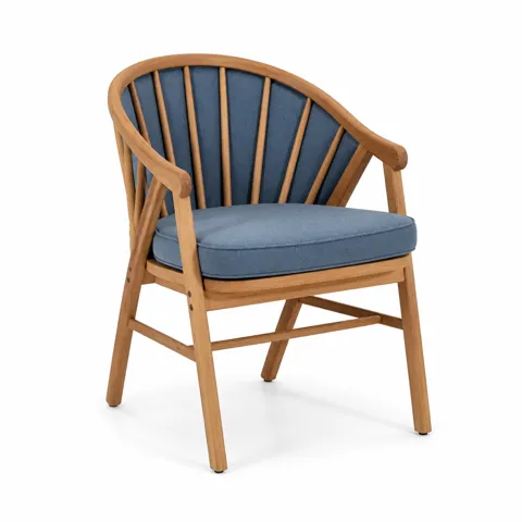 Indigo Crest Outdoor Dining Chair