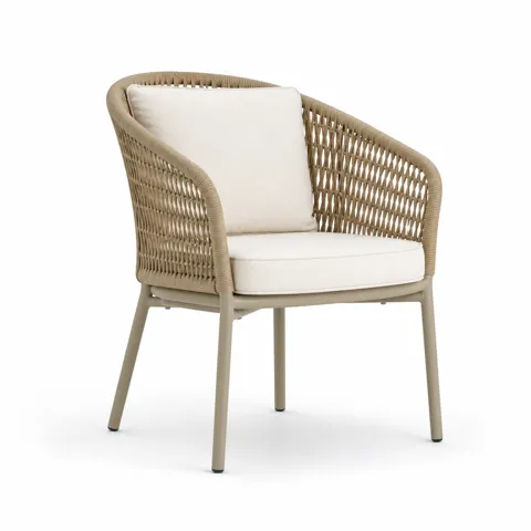 Ivory Canyon Outdoor Dining Chair