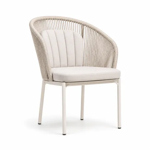 Ivory Field Outdoor Dining Chair