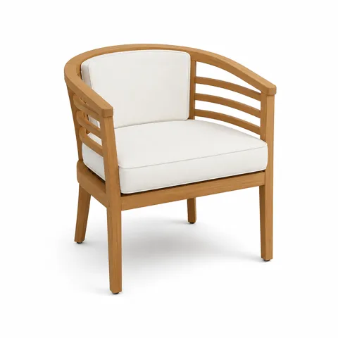 Ivory Haven Outdoor Dining Chair