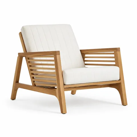 Ivory Bend Outdoor Lounge Chair