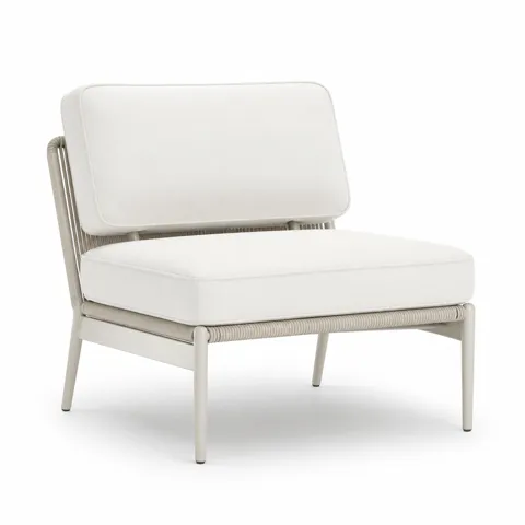Ivory Terrace Outdoor Lounge Chair