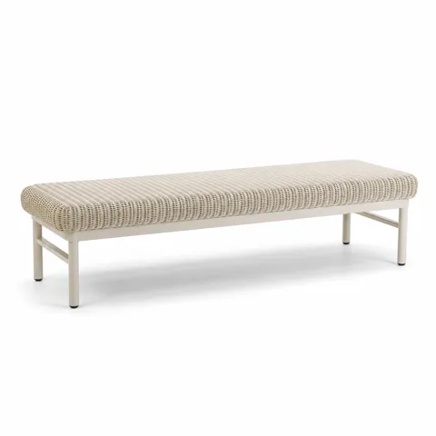 Ivory Crest Outdoor Ottoman