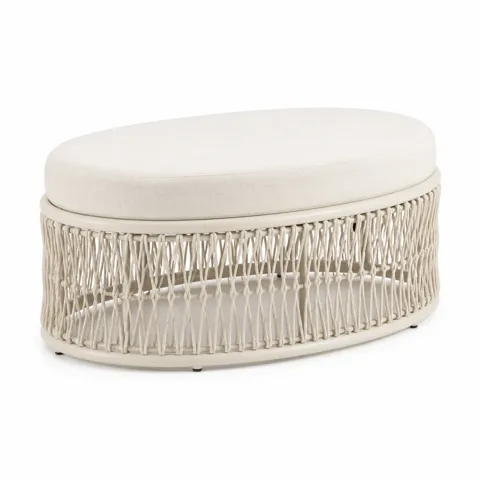 Ivory Bay Outdoor Ottoman