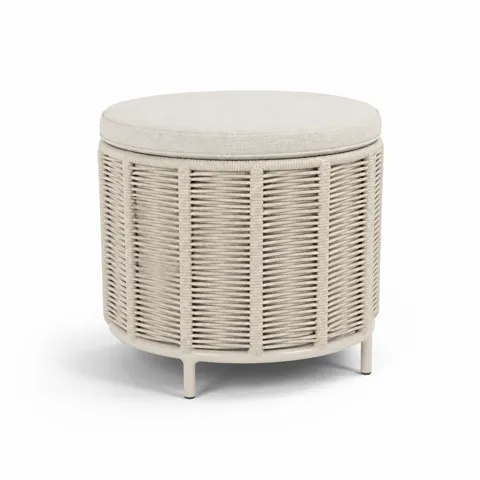 Ivory Cove Outdoor Ottoman