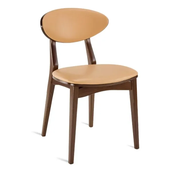 Ashford Side Chair (UPHOLSTERED FRONT / Wood Back)