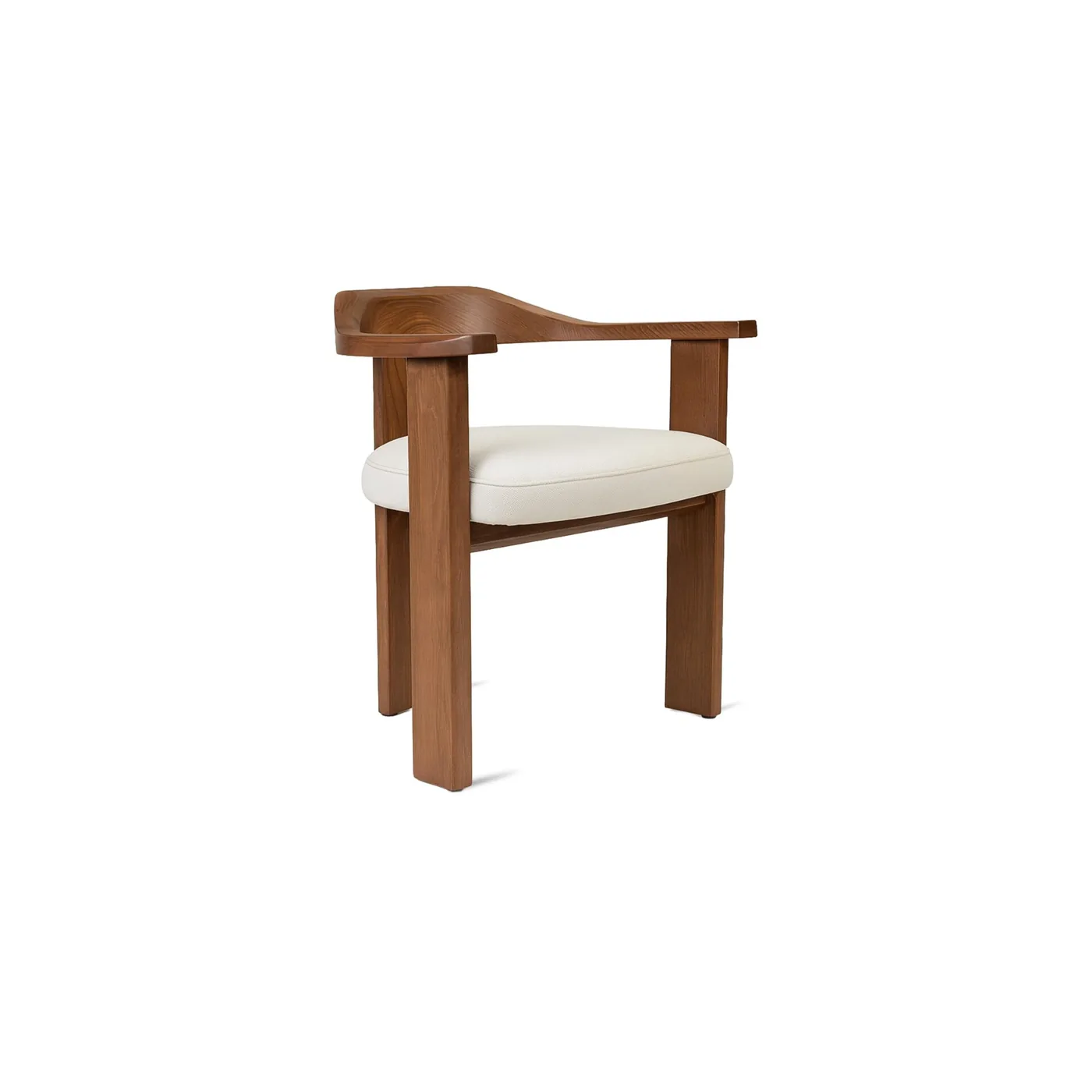 Greyridge Armchair (Wood Back)