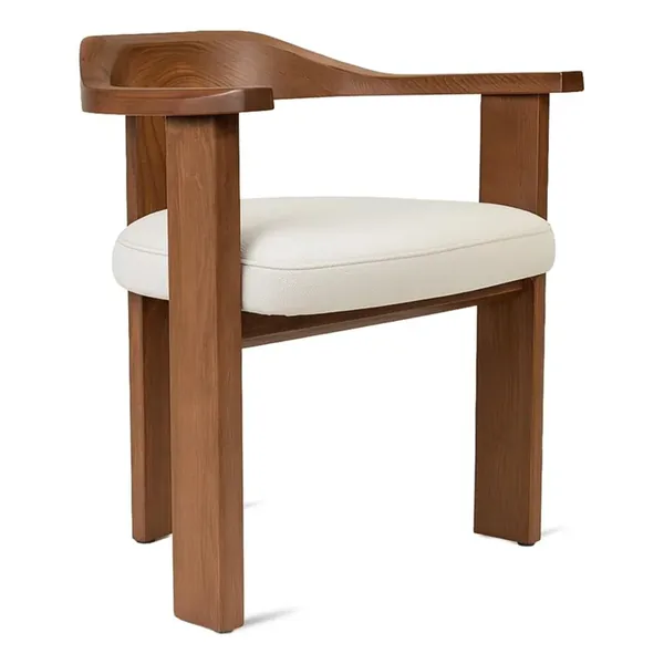 Greyridge Armchair (Wood Back)