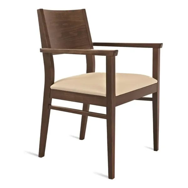 Greyton Armchair (Wood Back)
