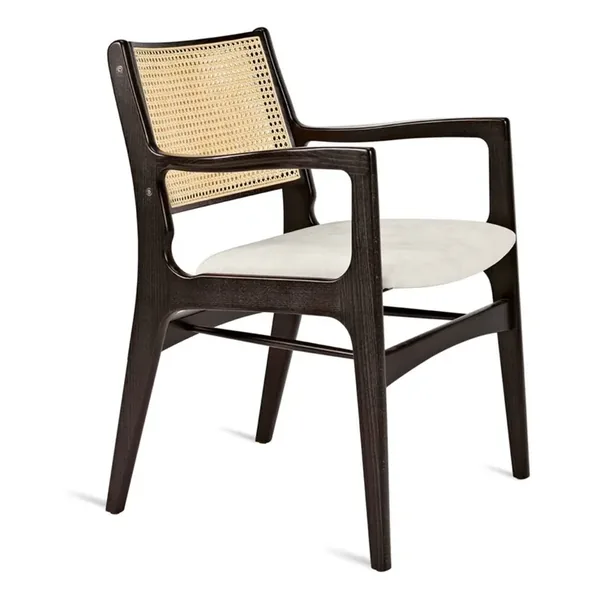 Ryeton Armchair (Woven Back | Open Arms)