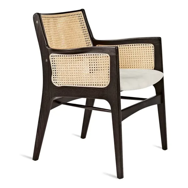 Ryeton Armchair (Woven Back | Panel Arms)