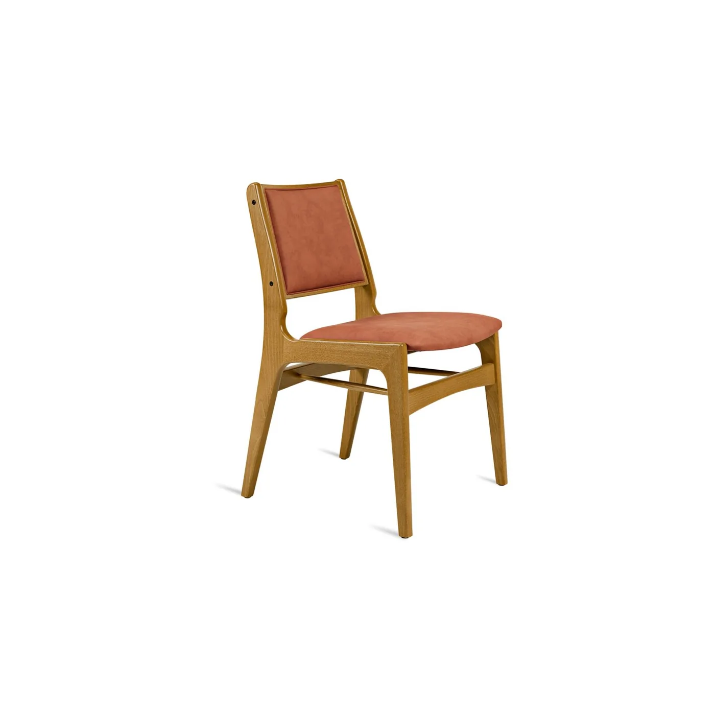 Ryeton Side Chair (Upholstered Front / Woven Back)