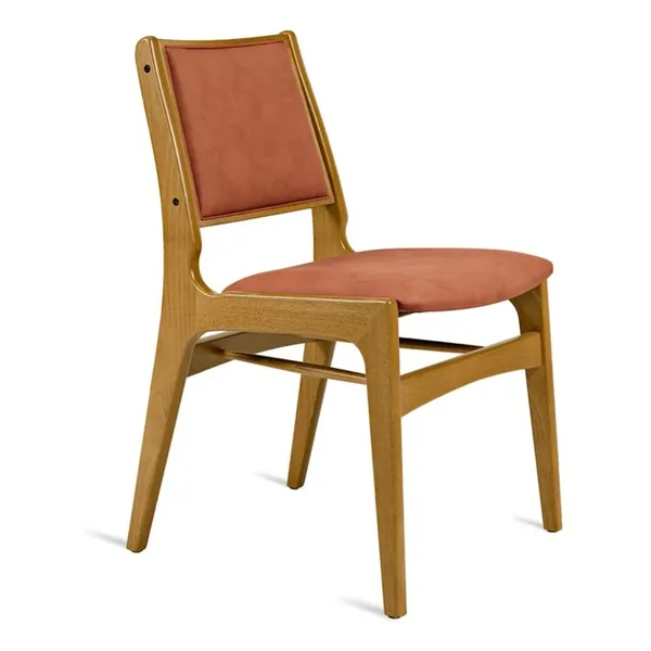 Ryeton Side Chair (Upholstered Front / Woven Back)
